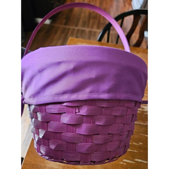 Purple Unicorn Easter Basket With Cloth Liner - Picture 2 of 8
